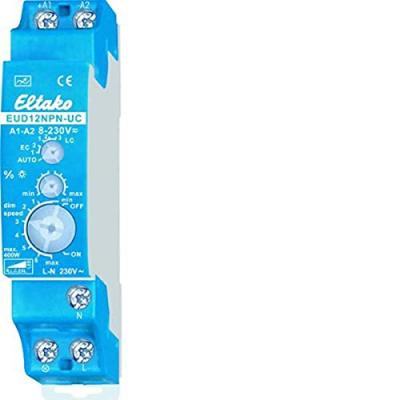 LE SANITAIRE Variateur pour rail din Eltako EUD12NPN-UC bleu, gris - gris, bleu