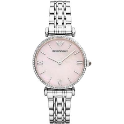 EMPORIO ARMANI Montre Femme  Gianni T-Bar AR1779 Argent