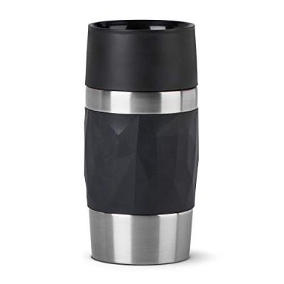 EMSA Mug isotherme  de voyage COMPACT 0.3L Noir Multicolore 