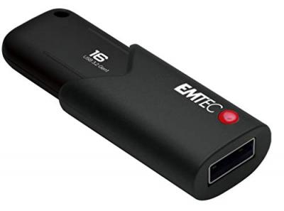 EMTEC Ecmmd16gb123 16go usb 3.0 100mo/s 256-bit aes noir