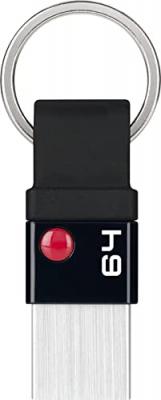 EMTEC  T100 Nano Ring 3.2 - Cl&eacute; USB - 64 Go - USB 3.2 Gen 1