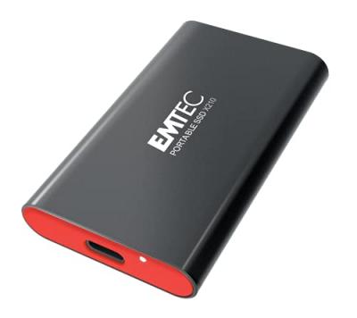 EMTEC  x210 elite ecssd1tx210 1 to ssd 3d nand usb-c noir