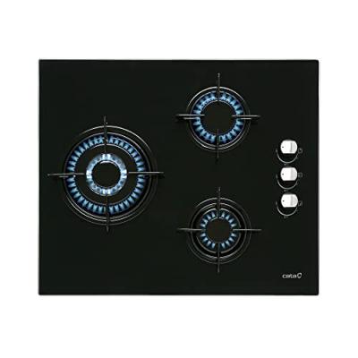 CATA Plaque au gaz  CIB6021BK 60 cm Noir (3 Cuisini&egrave;re)