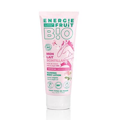 ENERGIE FRUIT  Lait Corps Scintillant Mono&iuml; Rose 