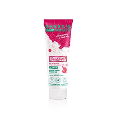 ENERGIE FRUIT Shampoing Cheveux color&eacute;s et m&eacute;ch&eacute;s Vinaigre de framboise 