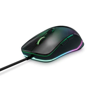 ENERGY SISTEM Souris ESG M3 Neon Avec Fil Gaming USB 6 Boutons 7200DPI Noir