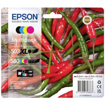 EPSON  503XL Lot de Cartouches d'encre XL Noir