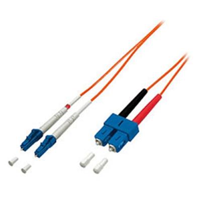 DIGITAL DATA COMMUNICATIONS equip - Cordon de raccordement - SC multi-mode (M) pour SC multi-mode (M) - 1 m - fibre optique - 62,5 / 125 microns - orange 