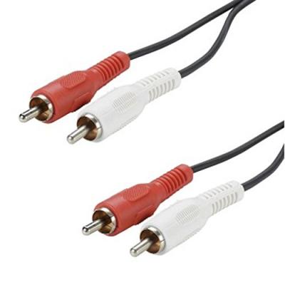 ERARD  Connect 1507 Cordon 1m50 audio 2RCA m&acirc;le/2RCA m&acirc;le, Non Concern&eacute;