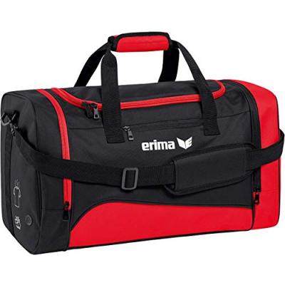 ERIMA  Sac de Sport Grand Format, 55 cm, Rouge/Noir