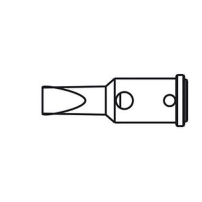  Ersa 0G072VN Panne de fer &agrave; souder forme de burin, droite Taille de la panne 4.80 mm Contenu