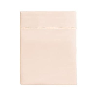 ESSIX Drap plat percale de coton Royal Line - Rose blush