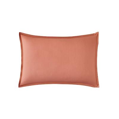 ESSIX  Taie d'oreiller, Percale de Coton, Corail, 50x70 cm