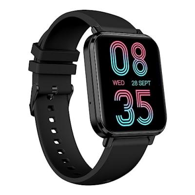MYPHONE Montre Connect&eacute;e Suivi Sport Contr&ocirc;le Cam&eacute;ra Etanche IP68 Noir