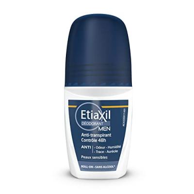 ETIAXIL  d&eacute;odorant men anti-transpirant controle 48h roll-on 50ml