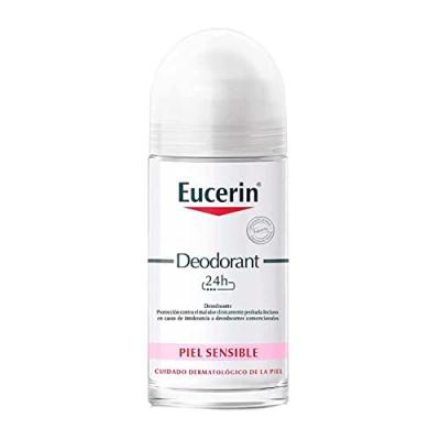 EUCERIN  D&eacute;odorant pour peau sensible Roll On 24 heures 50 ml 50 ml
