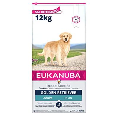 EUKANUBA  Adult Breed Specific Golden Retriever - lot % : 2 x 12 kg