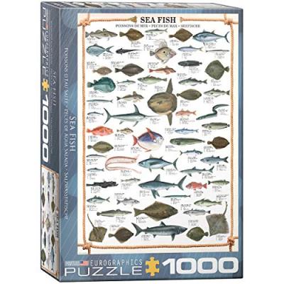  EurographicsPuzzles - Poissons de mer - puzzle - 1000 pi&egrave;ces