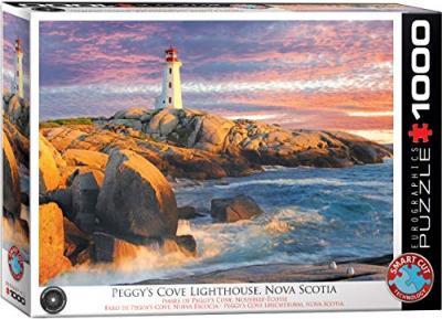  Eurographics Peggy's Cove Lighthouse, Nova Scotia (1000)
