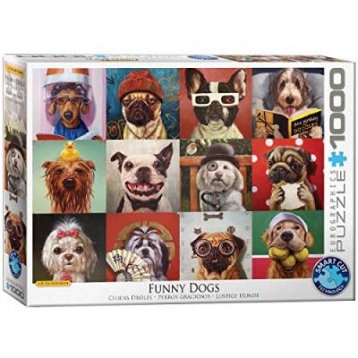 EUROGRAPHICS  Funny Dogs - Lucia Heffernan (1000)
