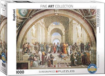  Eurographics School of Athens - Raphael (1000)