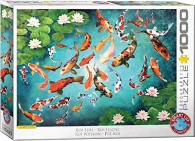 EUROGRAPHICS  PUZZLE 1000P KOISCAPE COLORE  - - Puzzle