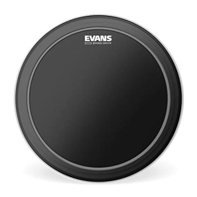 EVANS  Bd24emadonx - Peau De Grosse Caisse Emad Onyx, 24 Pouces