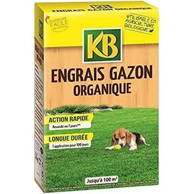 EVERGREEN  KB Engrais Gazon Organique 2,5 KG KBGAZBIOC