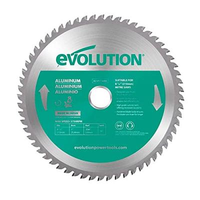 EVOLUTION POWER TOOLS Evolution Lame en carbure de tungst&egrave;ne pour l'aluminium D.210 mm