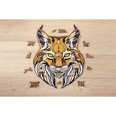  Puzzle en bois - Lynx - 35,3 x 28 cm - 139 pcs - EWA - couleur variant