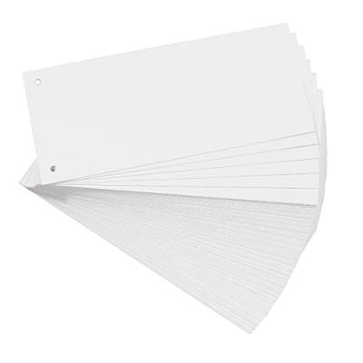 EXACOMPTA  Fiches intercalaires, 105 x 240 mm, blanc