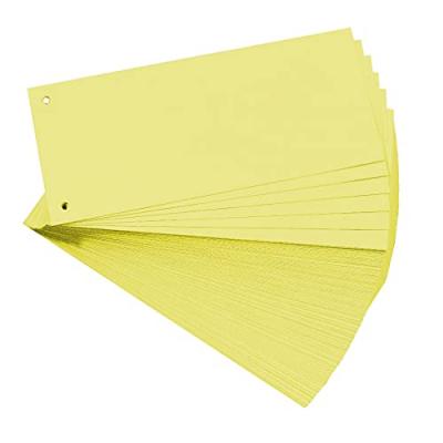 EXACOMPTA  Fiches intercalaires, 105 x 240 mm, jaune