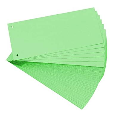 EXACOMPTA  Fiches intercalaires, 105 x 240 mm, vert