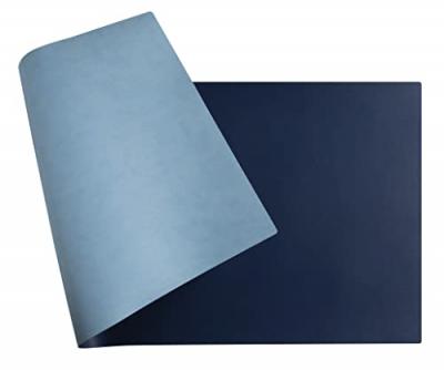 EXACOMPTA Sous-mains souple  35 x 60cm - Bleu marine / Ciel