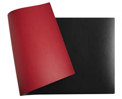 EXACOMPTA Sous-mains souple  40 x 80cm - Noir / Rouge