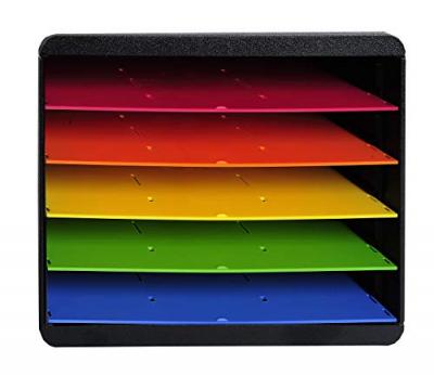 EXACOMPTA  - Trieur horizon 5 compartiments arlequin Multicolore