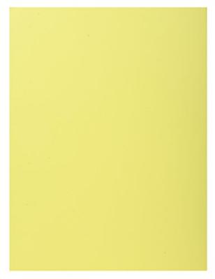 Exacompta Paquet De 50 Chemises 1 Rabat Super 210 - 24x32cm Canari