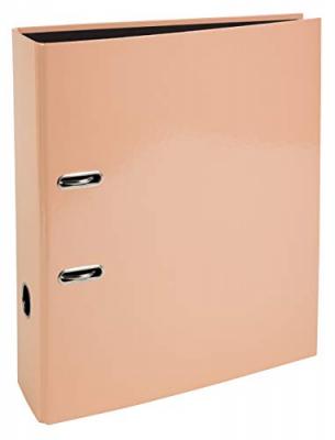 EXACOMPTA Classeur &Agrave; Levier - 2 Anneaux - Polypro - Dos 80 Mm - Corail - 