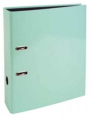 EXACOMPTA Classeur &Agrave; Levier - 2 Anneaux - Polypro - Dos 80 Mm - Vert Pastel - 