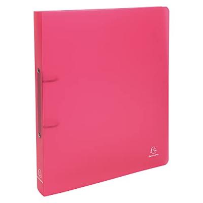 DOCULINE Lot de 10 Classeur CHROMALINE, 2 anneaux 30mm, polypro, coloris assortis (5)