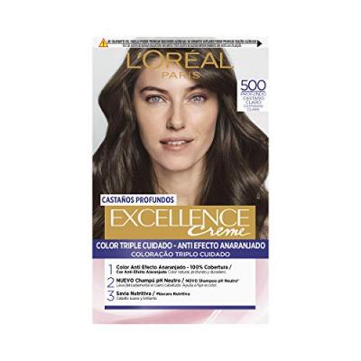 L OREAL PARIS L'Or&eacute;al Excellence Brunette Tint 500 True Light Brown 1pc
