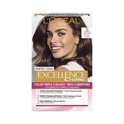 L OREAL PARIS Excellence Teinture cr&egrave;me #5-brun clair 
