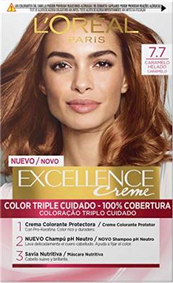 L OREAL PARIS L'Or&eacute;al Paris Excellence Creme Teinture 7.7 Glace Caramel