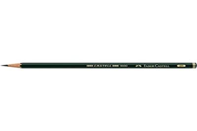 FABER CASTELL Faber-Castell 119012 Crayon graphite Castell 9000, degr&eacute; de duret&eacute; 2H