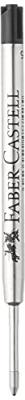 FABER CASTELL FABER-CASTELL Recharge grand volume B stylo &agrave; bille, noir - Lot de 7
