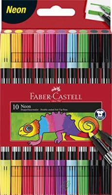 FABER CASTELL Faber-Castell 151110 &ndash; Feutre double fibre, 1 pi&egrave;ce