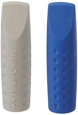FABER CASTELL Faber-Castell 187001 Gomme capuchon GRIP 2001- Couleur al&eacute;atoire
