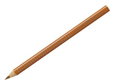 FABER CASTELL Faber-Castell 621768 Jumbo Grip Crayon de Couleur 3,8 mm Ocre Br&ucirc;l&eacute;