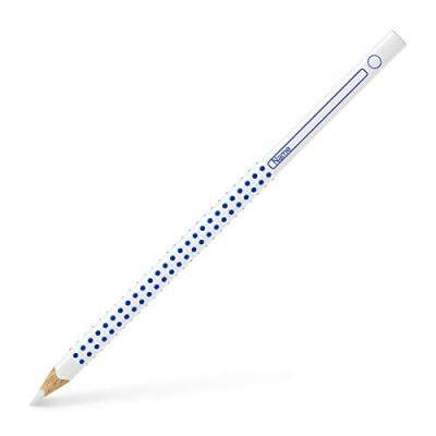 FABER CASTELL FABER-CASTELL Crayon pour cahier et tableau GRIP blanc - Lot de 15