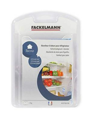 FACKELMANN Absorbeur d'odeurs pour r&eacute;frig&eacute;rateur au charbon actif ref 0127150